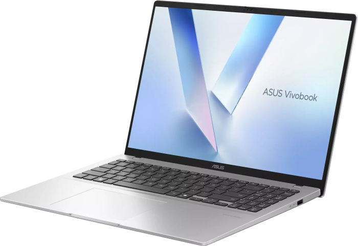 Laptop ASUS VivoBook 16, 16" WUXGA, Intel® Core™ Ultra 5 225H pana la 4.9 GHz, 16 GB RAM DDR5, 512 GB SSD, Intel Arc Graphics, Free Dos, Cool Silver [3]
