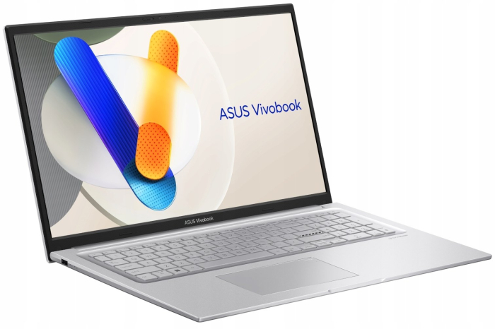 Laptop ASUS VivoBook 17, 17.3" Full HD, Intel® Core™ i5 120U pana la 5 GHz, 16 GB RAM DDR5, 512 GB SSD, Intel Iris Xᵉ Graphics, Free Dos, Cool Silver [2]