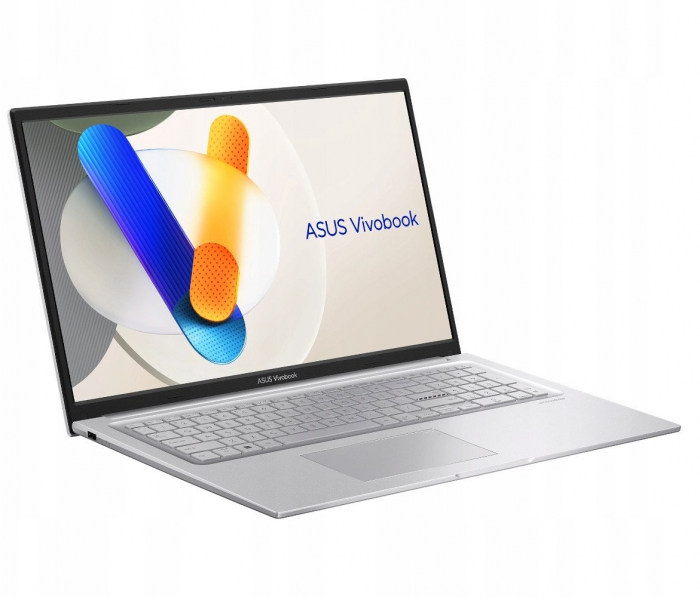 Laptop ASUS Vivobook 17, 17.3" Full HD, Intel® Core™ i5 1334U pana la 4.6 GHz, 16 GB RAM DDR4, 512 GB SSD. Intel Iris Xᵉ Graphics, Windows 11 Home, Cool Silver [2]