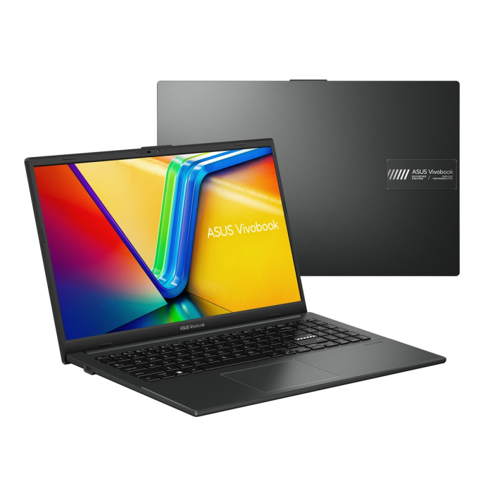 Laptop ASUS Vivobook Go 15, 15.6" Full HD, Intel® Core™ i3 N305 pana la 3.8 GHz, 8 GB RAM DDR4, 256 GB SSD, Intel® UHD Graphics, Windows 11 Home, Mixed Black [8]