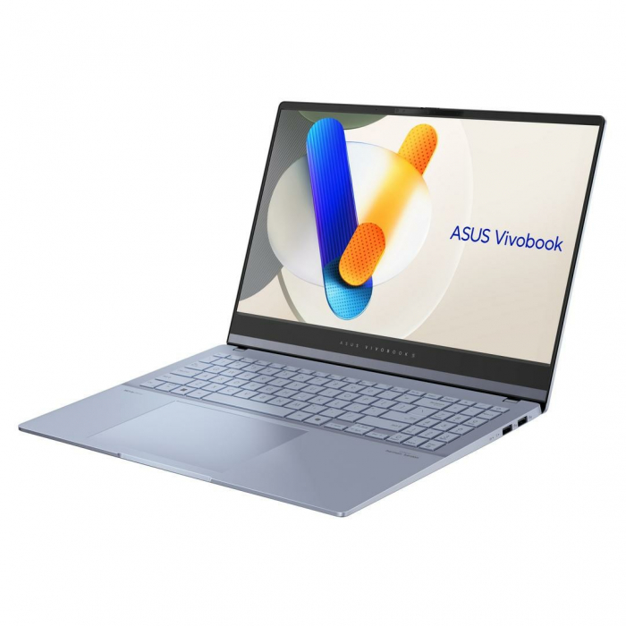 Laptop ASUS Vivobook S 15, 15.6" 3K, Intel® Core™ Ultra 7 155H pana la 4.8 GHz, 16 GB RAM LPDDR5x, 1 TB SSD, Intel Arc Graphics, Harman Kardon, Windows 11 Home, Mist Blue [3]