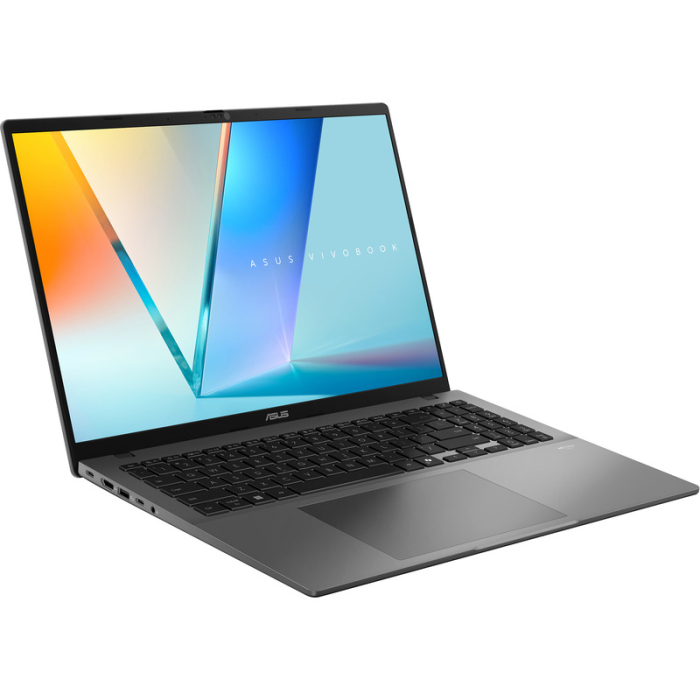 Laptop ASUS Vivobook S 16, 16" WUXGA, AMD Ryzen™ 7 260 pana la 5.1 GHz, 16 GB RAM DDR5, 1 TB SSD, AMD Radeon 780M, Free Dos, Gray [2]