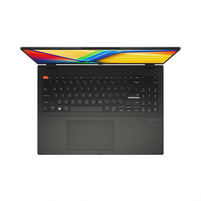 Laptop ASUS Vivobook S 16 Flip, 16" WUXGA Touchscreen, Intel® Core™ i5 1335U pana la 4.6 GHz, 16 GB RAM DDR4, 512 GB SSD, Intel® UHD Graphics, Harman Kardon, Windows 11 Home, Midnight Black [4]