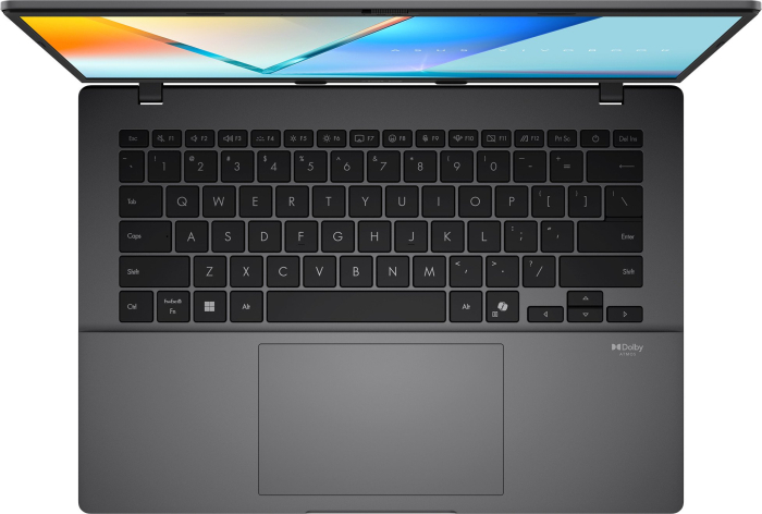 Laptop ASUS VivoBook S14, 14" WUXGA, AMD Ryzen™ 5 220 pana la 4.9 GHz, 16 GB RAM DDR5, 512 GB SSD, AMD Radeon, Free Dos, Matte Grey [4]