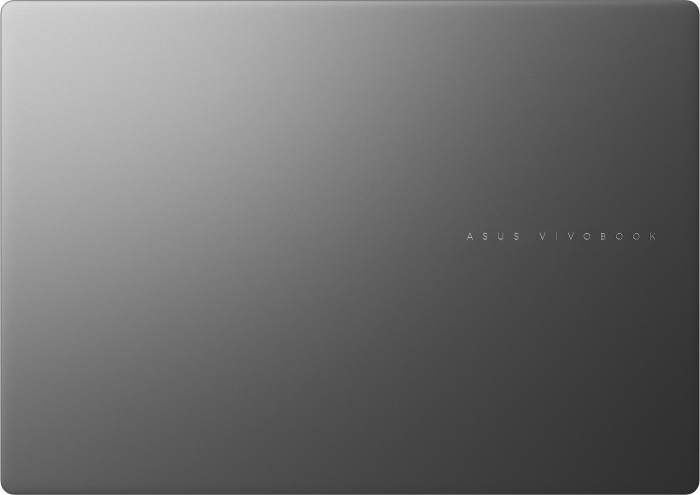 Laptop ASUS VivoBook S14, 14" WUXGA, AMD Ryzen™ 5 220 pana la 4.9 GHz, 16 GB RAM DDR5, 512 GB SSD, AMD Radeon, Free Dos, Matte Grey [8]