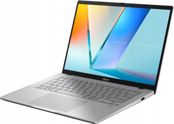 Laptop ASUS VivoBook S14, 14" WUXGA, AMD Ryzen™ AI 7 445 pana la 4.6 GHz, 16 GB RAM DDR5, 512 GB SSD, AMD Radeon Graphics, Windows 11 Home, Cool Silver [3]