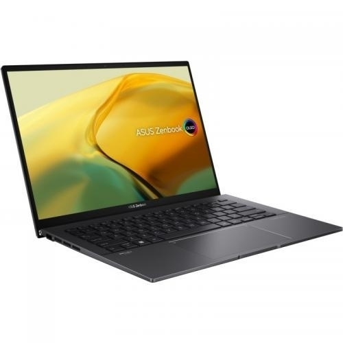 Laptop ASUS ZenBook 14, 14" 2.8K, AMD Ryzen 7 7730U pana la 4.5 GHz, 16 GB RAM LPDDR4x, 512 GB SSD, AMD Radeon Graphics, Windows 11 Pro, Black [2]