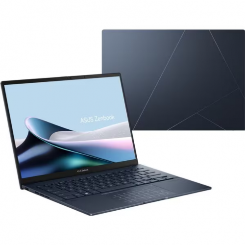 Laptop ASUS ZenBook 14, 14" 3K, Intel® Core™ Ultra 9 185H pana la 5.1 GHz, 32 GB RAM LPDDR5x, 1 TB SSD, Intel Arc Graphics, Windows 11 Pro, Ponder Blue [4]