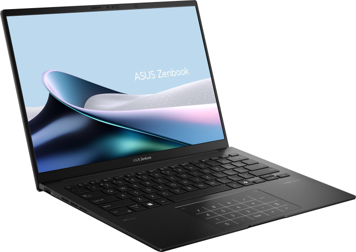 Laptop ASUS Zenbook 14, 14" WUXGA, AMD Ryzen™ AI 5 340 pana la 4.8 GHz, 16 GB RAM LPDDR5x, 512 GB SSD, AMD Radeon 840M, Free Dos, Jade Black [2]