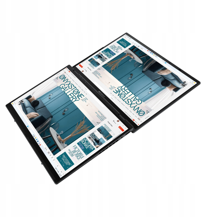 Laptop ASUS Zenbook Duo, 14" Full HD Touchscreen, Intel® Core™ Ultra 7 255H pana la 5.1 GHz, 32 GB RAM LPDDR5x, 1 TB SSD, Intel Arc Graphics, Windows 11 Home, Inkwell Gray [5]