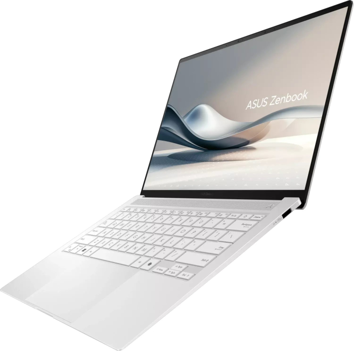 Laptop ASUS ZenBook S 14, 14" WUXGA, Intel® Core™ Ultra 7 256V pana la 4.8 GHz, 16 GB RAM LPDDR5x, 512 GB SSD, Intel Arc Graphics, Windows 11 Home, Scandinavian White [3]