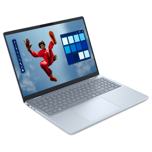 Laptop DELL 16 Plus, 16" Full HD+ Touchscreen, Intel® Core™ Ultra 9 288V pana la 5.1 GHz, 32 GB RAM LPDDR5x, 1 TB SSD, Intel Arc Graphics, Windows 11 Home, Ice Blue [3]