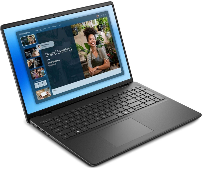 Laptop DELL, 16" WUXGA Touchscreen, Intel Core 7 150U pana la 5.4 GHz, 16 GB RAM DDR5 5200, 1 TB SSD, Intel® Graphics, Windows 11 Home, Black [2]