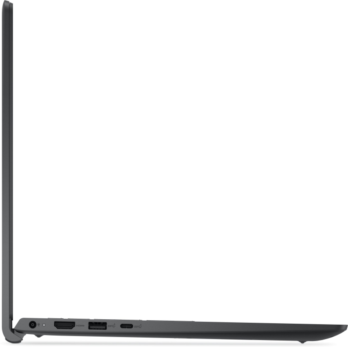 Laptop DELL DC15250, 15.6" Full HD, Intel® Core™ i3 1305U pana la 4.5 GHz, 8 GB RAM DDR4 2666, 512 GB SSD, Intel® UHD Graphics, Windows 11 Pro, Black [6]
