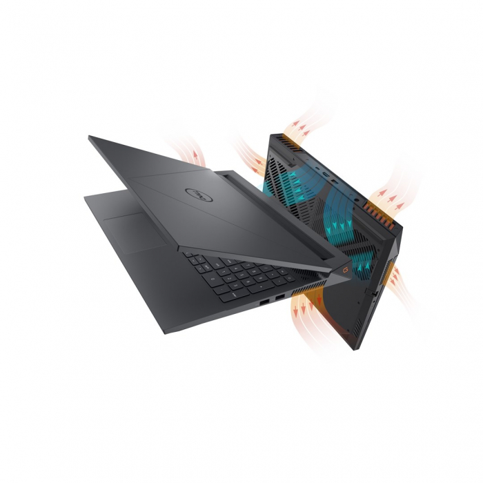 Laptop DELL G15 5530, 15.6" Full HD, Intel® Core™ i7 13650HX pana la 4.9 GHz, 32 GB RAM DDR5, 1 TB SSD, NVIDIA® GeForce® RTX 4060 8 GB, Free Dos, Dark Shadow Grey [5]