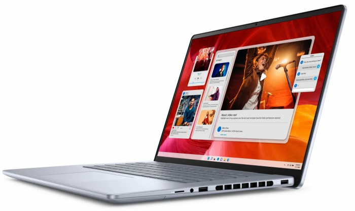 Laptop DELL Inspiron 16 7640, 16" Full HD+ Touchscreen, Intel® Core™ Ultra 9 185H pana la 5.1 GHz, 32 GB RAM LPDDR5x, 2 TB SSD, Intel Arc Graphics, Windows 11 Home, Ice Blue [3]
