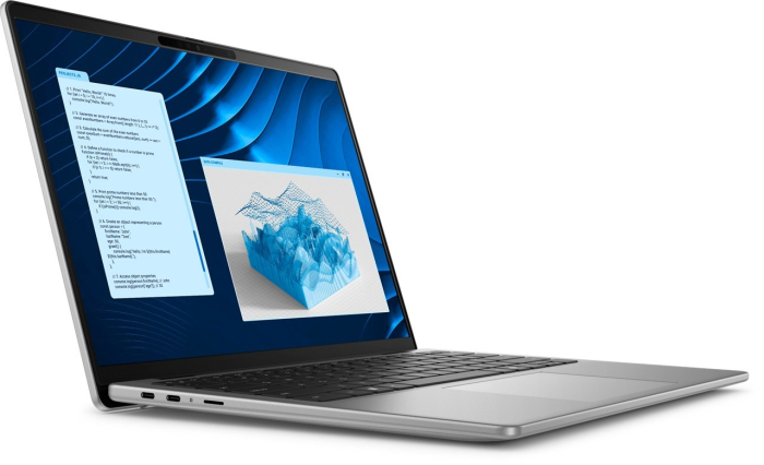 Laptop DELL Latitude 5455, 14" Full HD+, Qualcomm Snapdragon X Plus X1P-42-100, 16 GB RAM LPDDR5x 8448 MT/s, 512 GB SSD, Qualcomm Adreno, Windows 11 Pro, Titan Gray [2]