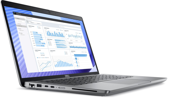 Laptop DELL Precision 3490, 14" Full HD, Intel® Core™ Ultra 5 135H pana la 4.6 GHz, 16 GB RAM DDR5, 256 GB SSD, Intel Arc Graphics, Windows 11 Pro, Grey [2]