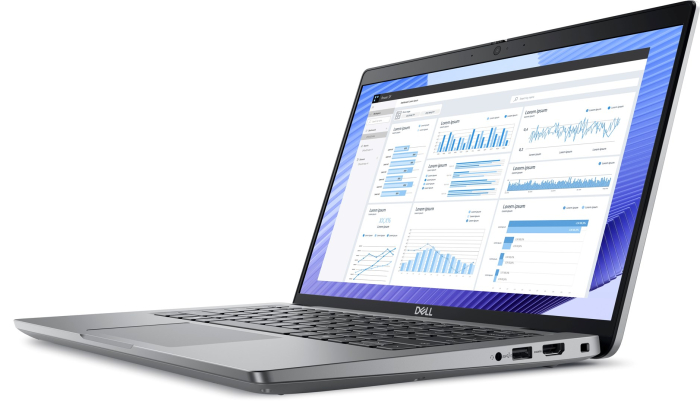 Laptop DELL Precision 3490, 14" Full HD, Intel® Core™ Ultra 5 135H pana la 4.6 GHz, 16 GB RAM DDR5, 256 GB SSD, Intel Arc Graphics, Windows 11 Pro, Grey [3]