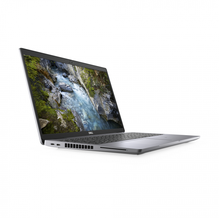 Laptop DELL Precision 3560, 15.6" Full HD, i5 1135G7  pana la 4.2 GHz  , 8 GB RAM, 512 GB SSD, NVIDIA® Quadro T500 2GB, Windows 10 Pro, Grey [2]