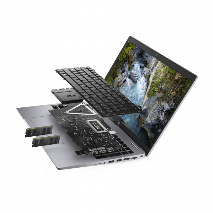 Laptop DELL Precision 3560, 15.6" Full HD, i5 1135G7  pana la 4.2 GHz  , 8 GB RAM, 512 GB SSD, NVIDIA® Quadro T500 2GB, Windows 10 Pro, Grey [4]