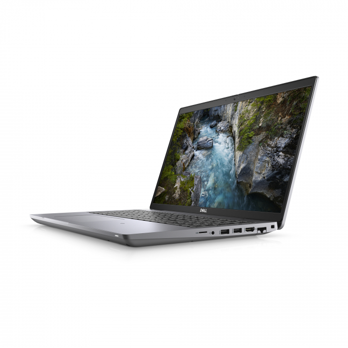 Laptop DELL Precision 3561, 15.6" Full HD, i5 11400H  pana la 4.5 GHz  , 16 GB RAM, 512 GB SSD, NVIDIA® T600 4GB, Windows 10 Pro, Grey [2]