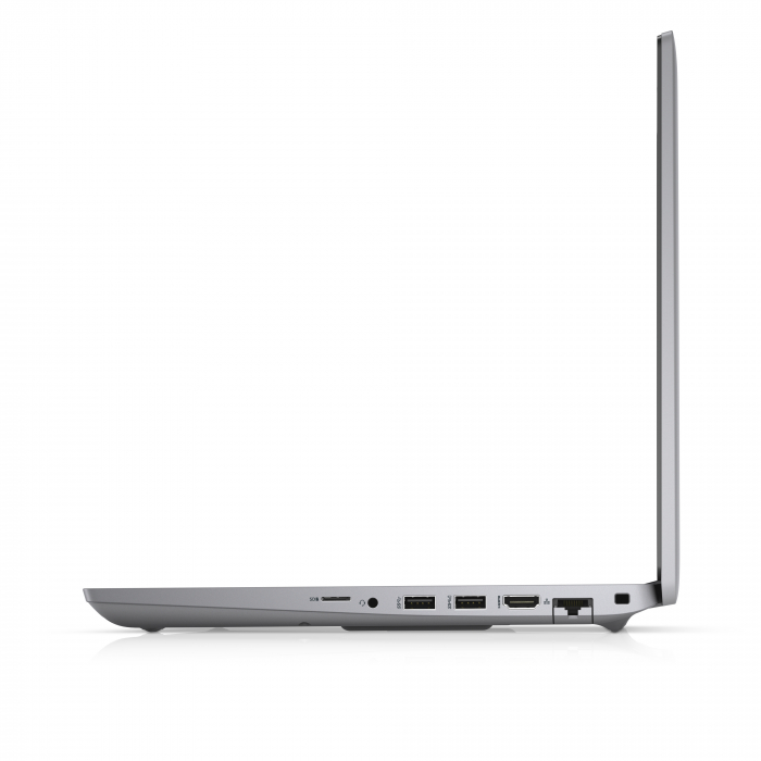 Laptop DELL Precision 3561, 15.6" Full HD, i5 11400H  pana la 4.5 GHz  , 16 GB RAM, 512 GB SSD, NVIDIA® T600 4GB, Windows 10 Pro, Grey [6]