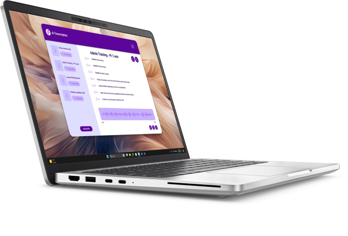 Laptop DELL Pro 13 Plus, 13.3" Full HD+, Intel® Core™ Ultra 7 266V pana la 5 GHz, 16 GB RAM LPDDR5x, 512 GB SSD, Intel Arc Graphics, Windows 11 Pro, Silver [2]