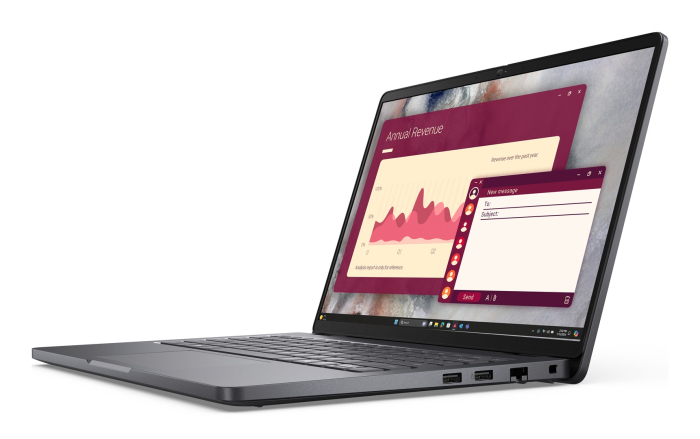 Laptop DELL Pro 14, 14" Full HD+, Intel® Core™ 7 150U pana la 5.4 GHz, 16 GB RAM DDR5 5200 MT/s, 512 GB SSD, Intel® Graphics, Windows 11 Pro, Black [3]