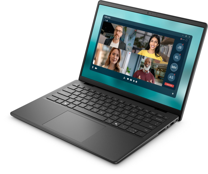 Laptop DELL Pro 14 Essential, 14" Full HD+, Intel® Core™ 5 120U pana la 5 GHz, 16 GB RAM DDR5, 512 GB SSD, Intel® Graphics, Windows 11 Pro, Black [3]