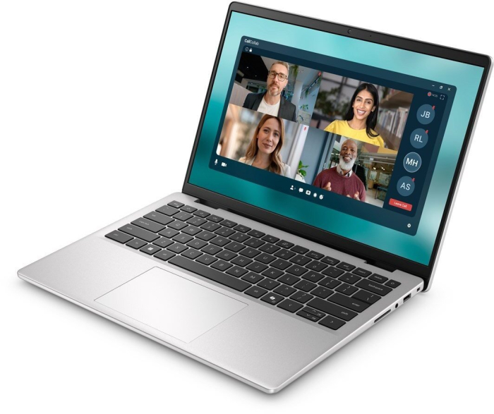Laptop Dell Pro 14 Essential, 14" Full HD+, Intel® Core™ 5 120U pana la 5 GHz, 16 GB RAM DDR5 5200 MT/s, 512 GB SSD, Intel® Graphics, Windows 11 Pro, Platinum [2]
