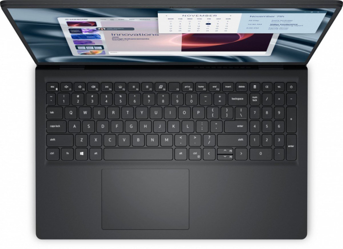 Laptop DELL Pro 15 Essential, 15.6" Full HD, Intel® Core™ 3 100U pana la 4.7 GHz, 8 GB RAM DDR5 4400 MT/s, 512 GB SSD, Intel® Graphics, Windows 11 Pro, Black [4]