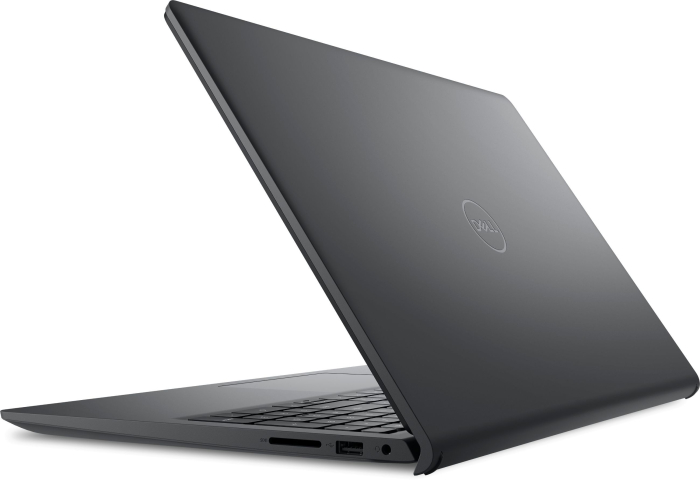 Laptop Dell Pro 15 Essential, 15.6" Full HD, Intel® Core™ i3 100U pana la 4.7 GHz, 8 GB RAM DDR5 4400, Intel Graphics, Ubuntu Linux, Carbon Black [6]
