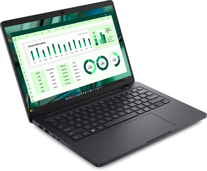Laptop DELL Pro Max 14, 14" Full HD+, Intel® Core™ Ultra 7 265H pana la 5.3 GHz, 16 GB RAM LPDDR5x 7467 MT/s, 512 GB SSD, NVIDIA® RTX PRO 500 6 GB, Windows 11 Pro, Black [2]