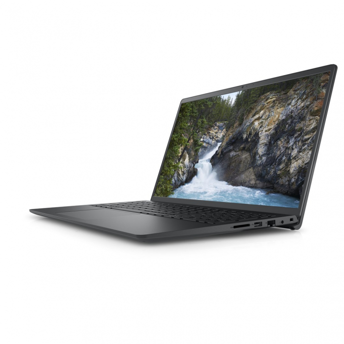 Laptop DELL Vostro 3520, 15.6" Full HD, Intel® Core™ i5 1235U pana la 4.4 GHz, 16 GB RAM DDR4 2666, 512 GB SSD, Intel Iris Xᵉ Graphics, Windows 11 Pro, Carbon Black [2]