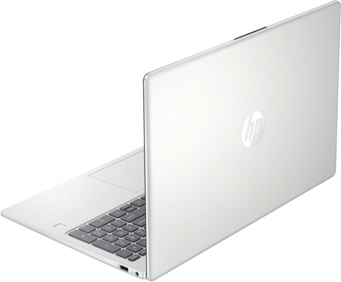 Laptop HP 15, 15.6" Full HD, Intel® Core™ i3 N305 pana la 3.8 GHz, 8 GB RAM DDR4 3200, 512 GB SSD, Intel® UHD Graphics, Windows 11 Home, Natural Silver [5]