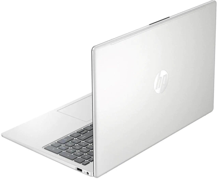 Laptop HP 15, 15.6" Full HD Touchscreen, Intel® Core™ i5 1334U pana la 4.6 GHz, 12 GB RAM DDR5 4800, 512 GB SSD, Intel Iris Xᵉ Graphics, Windows 11 Home, Silver [5]