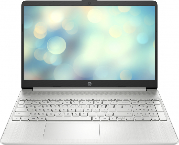 Laptop HP, 15.6", AMD Ryzen 3 5300U   pana la 3.8 GHz , 8 GB DDR4, 256 GB SSD, Free Dos, Silver [1]