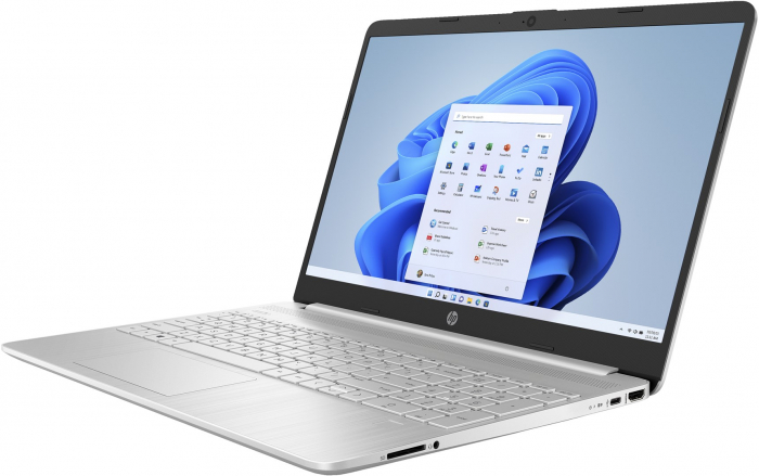 Laptop HP 15s, 15.6" Full HD, AMD Ryzen™ 3 5300U pana la 3.8 GHz, 16 GB RAM DDR4 3200, 1 TB SSD, AMD Radeon Graphics, Windows 11 Home, Natural Silver [2]