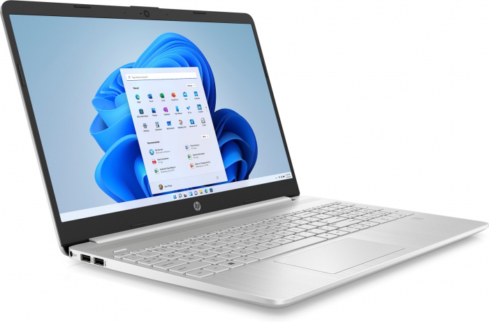 Laptop HP 15s, 15.6" Full HD, AMD Ryzen™ 3 5300U pana la 3.8 GHz, 16 GB RAM DDR4 3200, 256 GB SSD, AMD Radeon Graphics, Windows 11 Home, Natural Silver [3]
