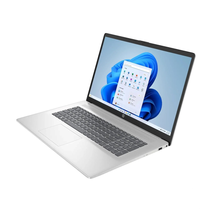 Laptop HP 17, 17.3" Full HD, AMD Ryzen™ 5 7430U pana la 4.3 GHz, 16 GB RAM DDR4, 512 GB SSD, AMD Radeon Vega, Windows 11 Home, Natural Silver [3]