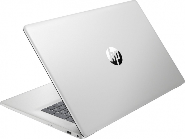 Laptop HP 17, 17.3" Full HD, Intel® Core™ 5 120U pana la 5 GHz, 16 GB RAM DDR4 3200, 512 GB SSD, Intel Graphics, Windows 11 Home, Natural Silver [5]