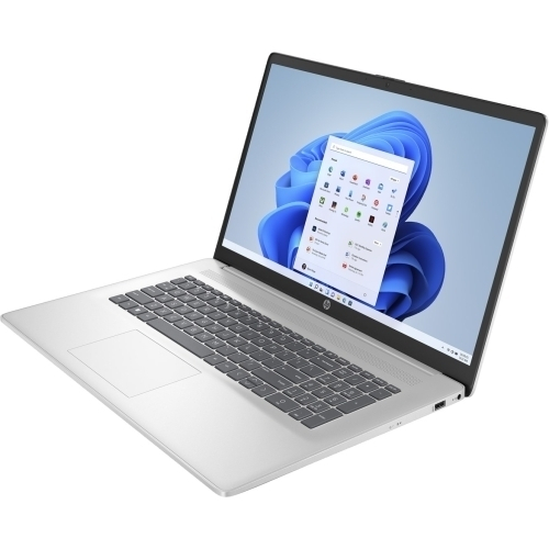 Laptop HP 17, 17.3" Full HD, Intel® Core™ i5 1334U pana la 4.6 GHz, 16 GB RAM DDR4 3200, 512 GB SSD, Intel Iris Xᵉ Graphics, Windows 11 Home, Powder Grey [2]