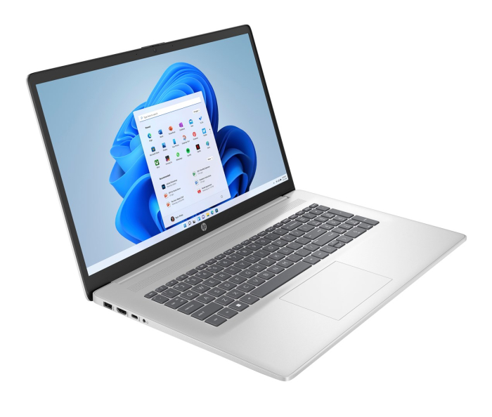 Laptop HP 17, 17.3" HD+, Intel® Core™ i5 1334U pana la 4.6 GHz, 8 GB RAM DDR4, 256 GB SSD, Intel Iris Xᵉ Graphics, Windows 11 Home, Natural Silver [2]