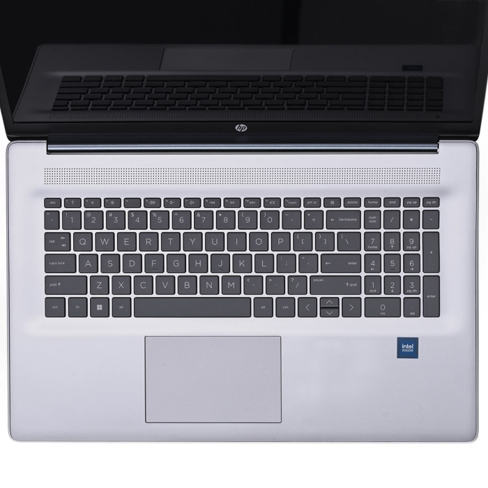 Laptop HP 17, 17.3" HD+ Touchscreen, Intel® N200 pana la 3.7 GHz, 8 GB RAM DDR4 3200, 256 GB SSD, Intel® UHD Graphics, Free Dos, Silver [3]