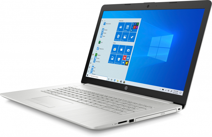 Laptop HP, 17.3" Full HD, i5 10210U   pana la 4.2 GHz , 12 GB RAM, 1 TB HDD, Windows 10 Home, Silver [3]