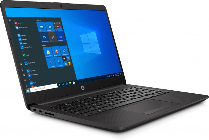 Laptop HP 240 G8, 14", Intel® Core™ i3 1005G1  pana la 3.4 GHz  , 4 GB DDR4, 256 GB SSD, Windows 10 Home, Dark Ash Silver [3]
