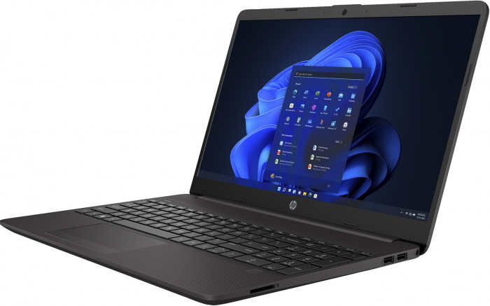 Laptop HP 250 G9, 15.6" HD, Intel® Celeron® N4500 pana la 2.8 GHz, 8 GB RAM DDR4 2933, 256 GB SSD, Intel® UHD Graphics, Free Dos, Dark Ash Silver [2]