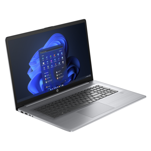 Laptop HP 470 G10, 17.3" Full HD, Intel® Core™ i7 1355U pana la 5 GHz, 16 GB RAM DDR4 3200, 512 GB SSD, Intel Iris Xᵉ Graphics, Free Dos, Silver [3]