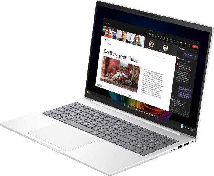 Laptop HP EliteBook G8, 16" WUXGA, AMD Ryzen™ AI 7 PRO 350 pana la 5 GHz, 32 GB RAM DDR5 5600, 1 TB SSD, AMD Radeon Graphics, Windows 11 Pro, Glacier Silver [3]